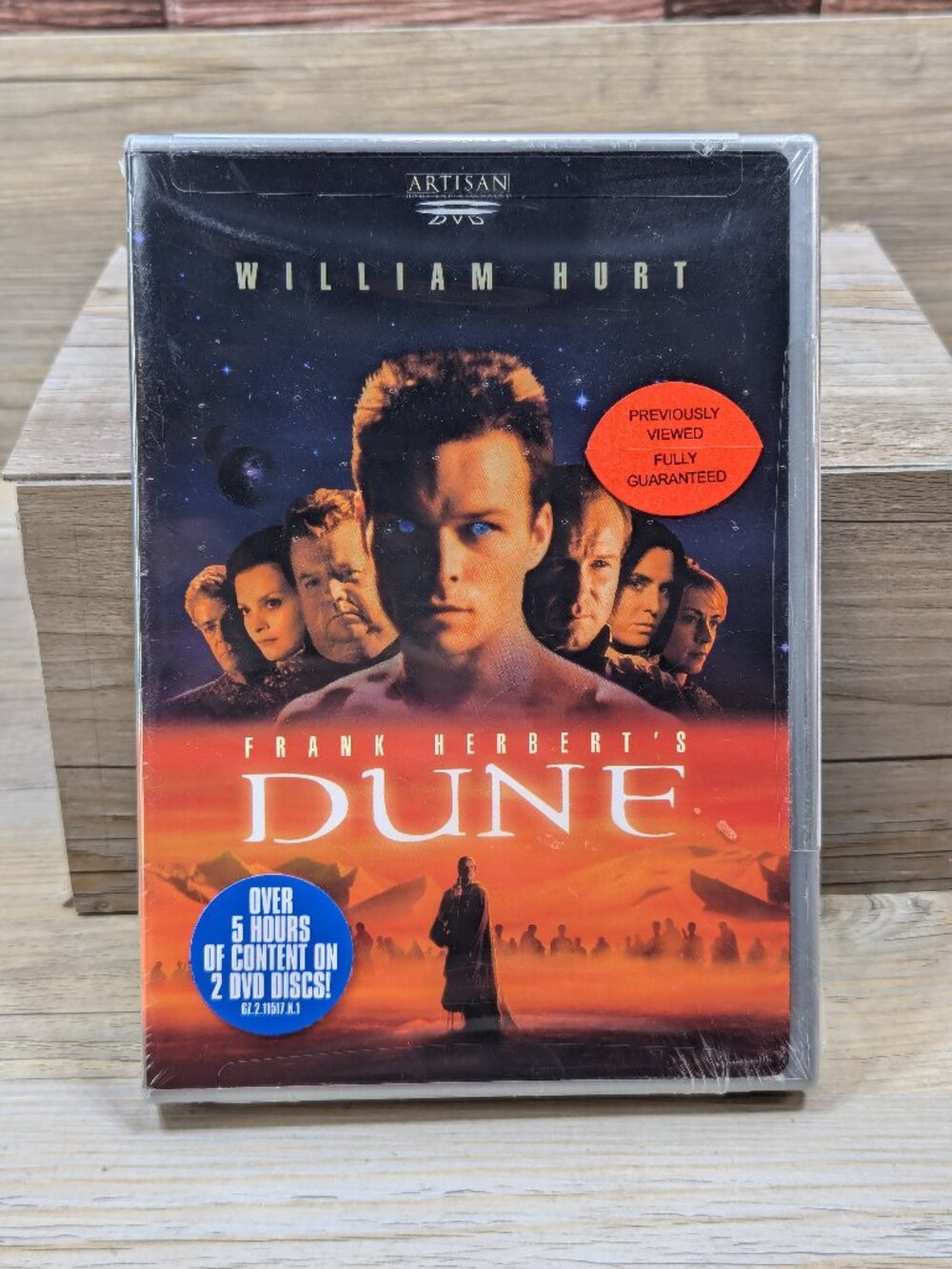 Frank Herbert's Dune (2 DVD Set Sci Fi Channel 2000) William Hurt Alec Newman